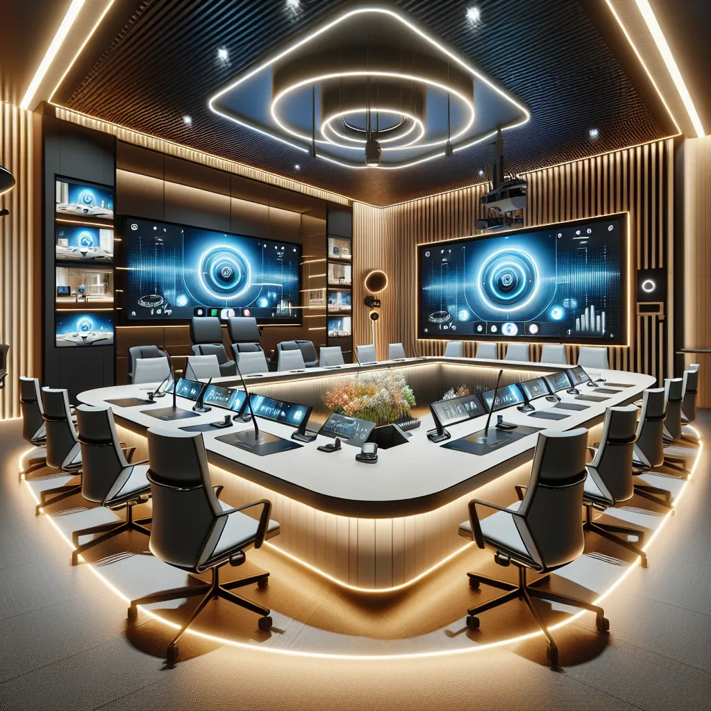 Nowoczesne rozwiązania technologiczne dla sal konferencyjnych