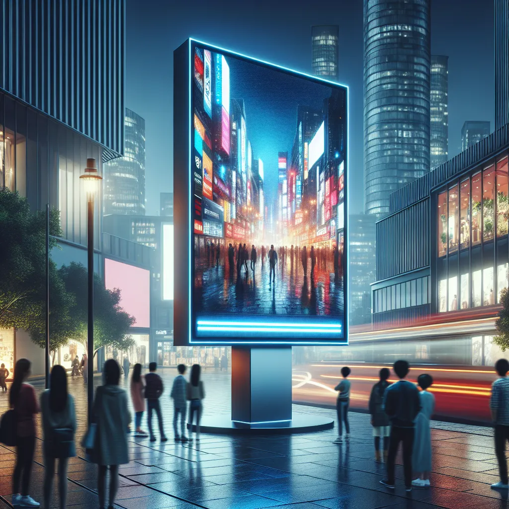 Nowoczesne Ekrany Reklamowe – Przyszłość Marketingu Wizualnego